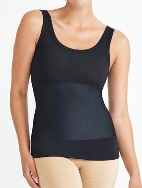 Boyfriend Yummie Tummie® 3-Panel Shapewear Tank Top Sz 3X